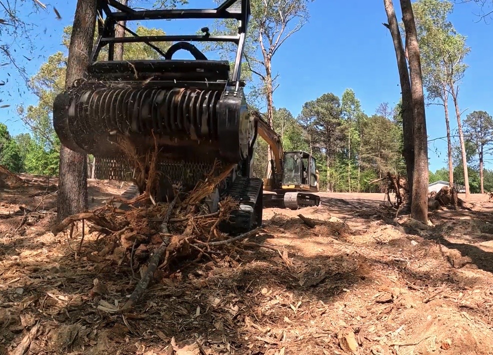 Forestry Mulching - Excavator Work