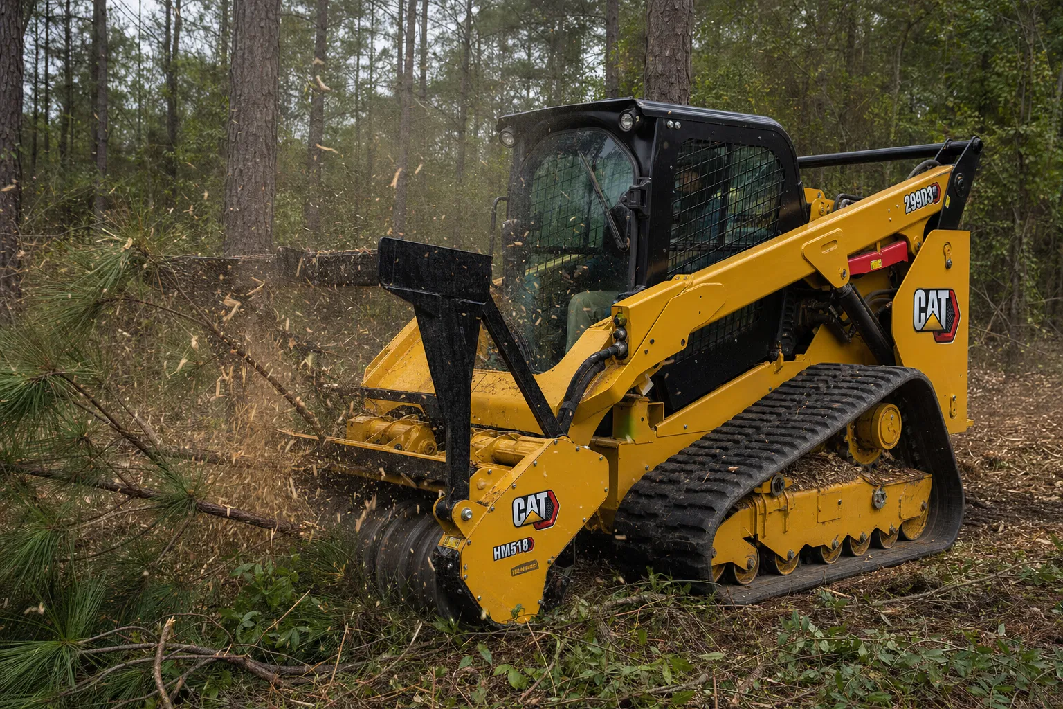Forestry Mulching in Edgemoor, South Carolina